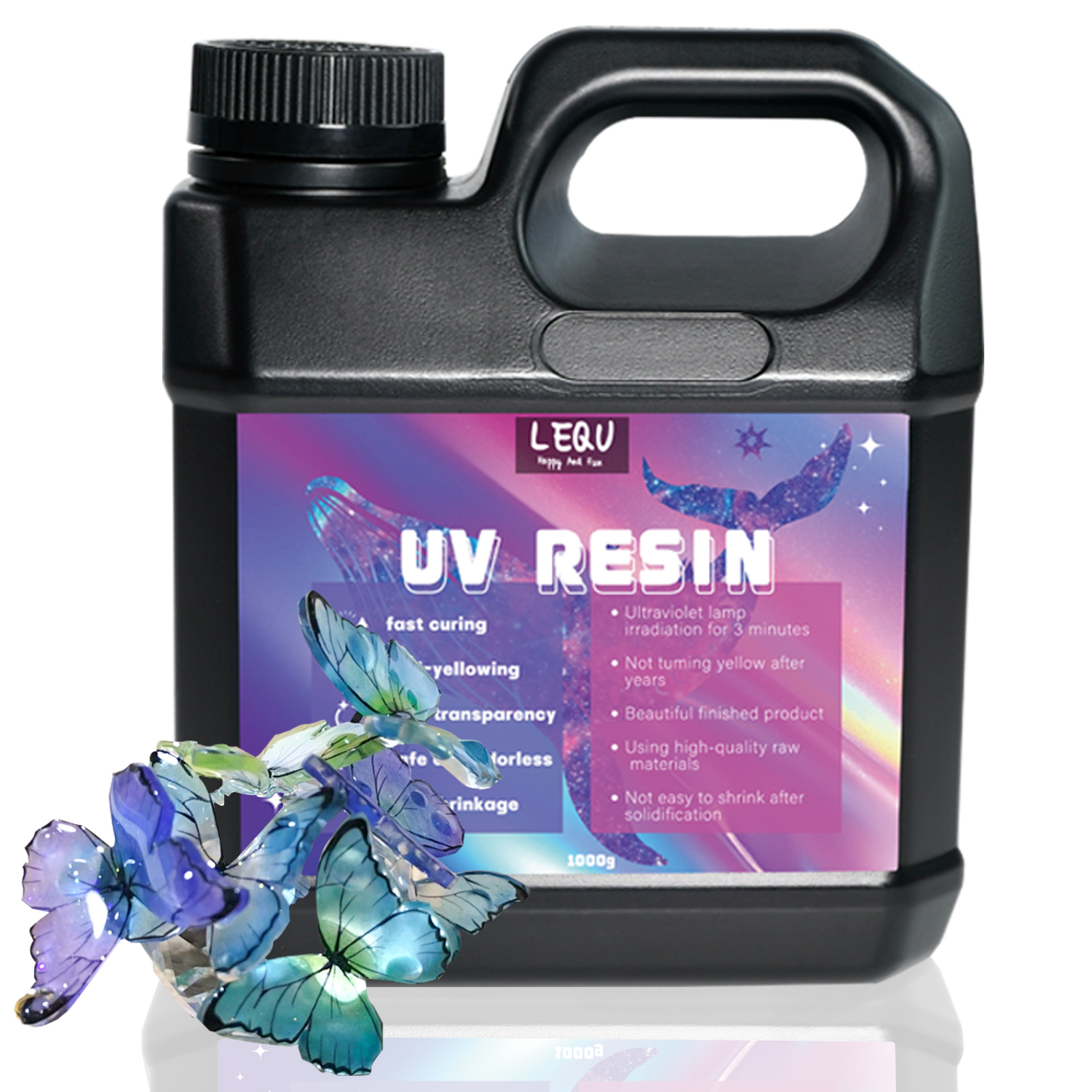 Resin Jewelry Kit - Bulk UV Resin Crystal Clear Large