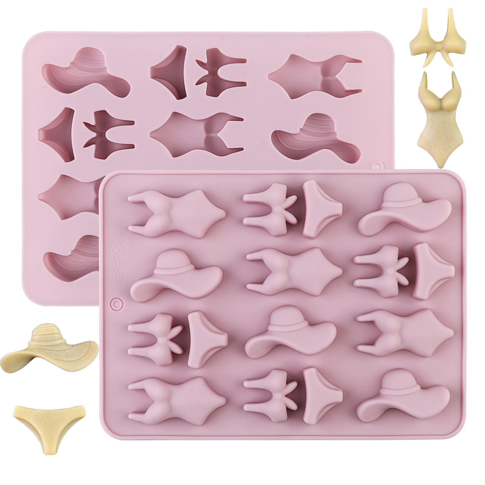 Resin Craft Material - A Summer-Themed Beach Bikini Mold, Swimsuit