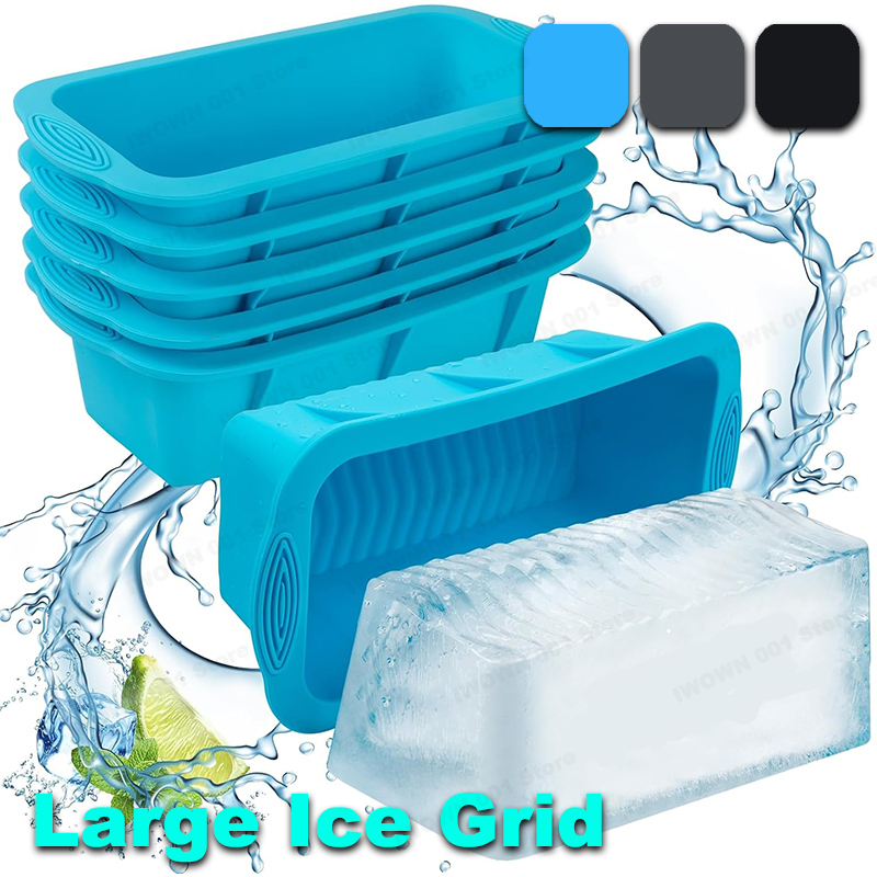 Silicone Mold Tray - Extra Large Ice Block Mold Large