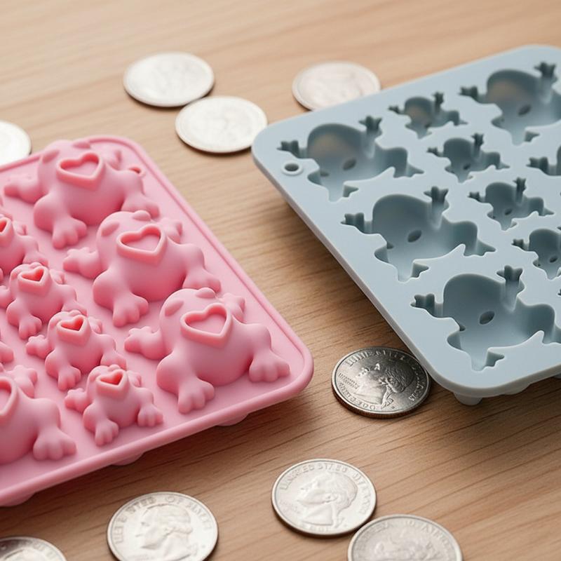 Silicone Mold Tray - Frogs Silicone Mold, Candy Chocolate Frog