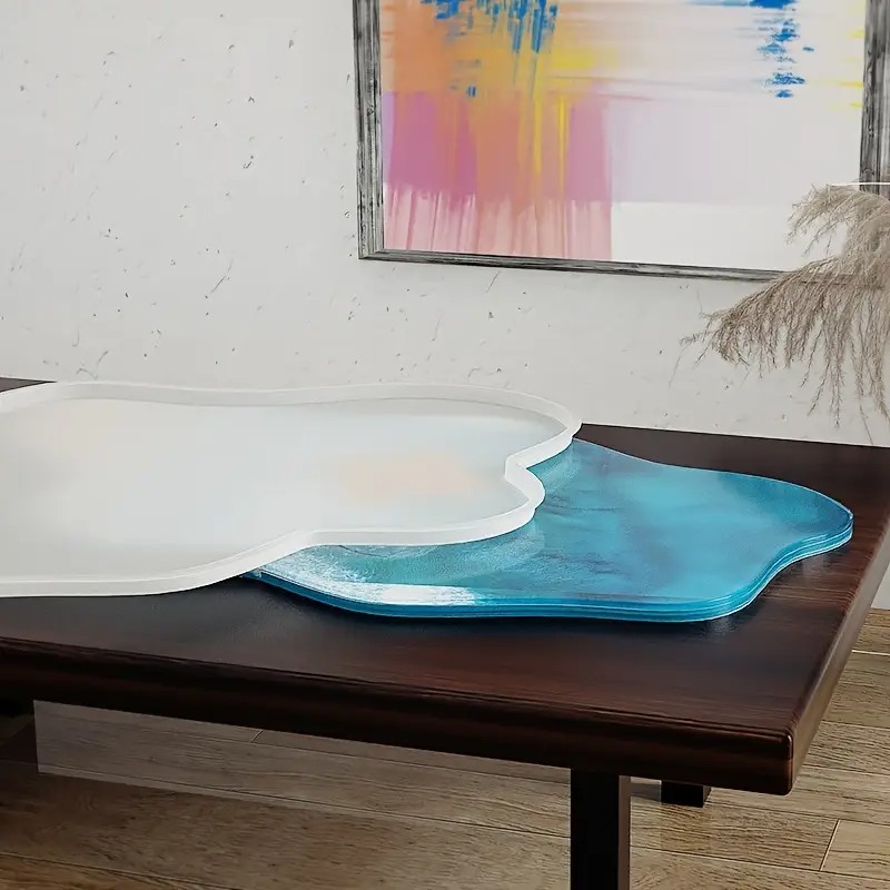 Resin Ocean Wave Mold - Large 61cm Irregular tray epoxy resin