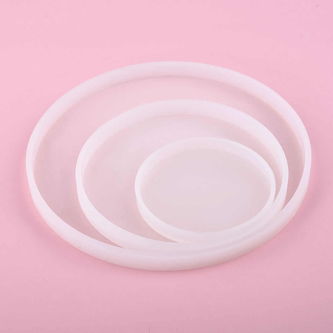 Coaster Mold Round - DIY Round Square Rectangle Shape Coaster