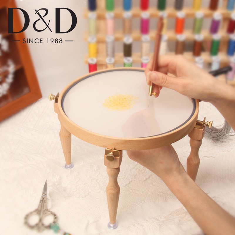 Wood Ring Blank - 3/4Pcs Adjustable Portable Wooden Embroidery Hoop
