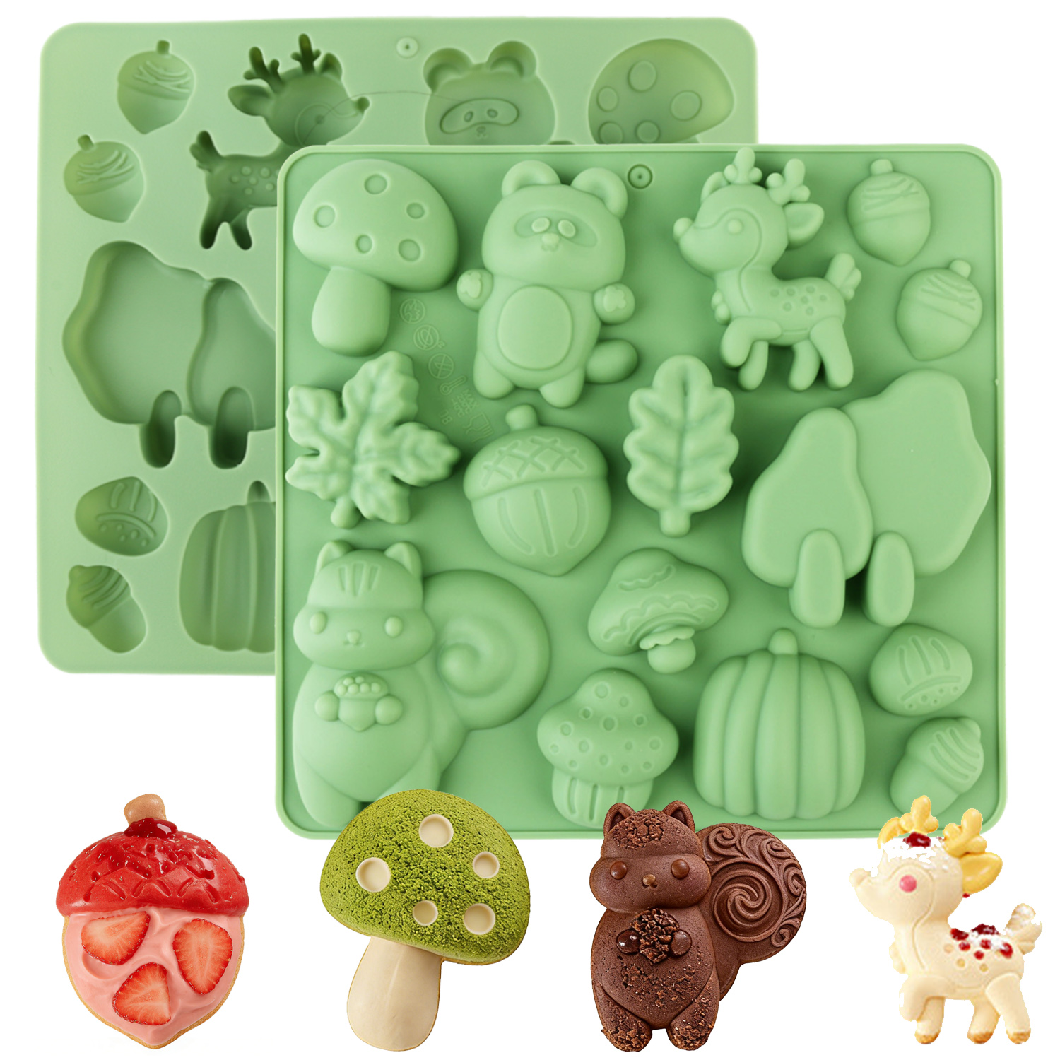 Resin Craft Material - 1 Silicone Cake Mold in the