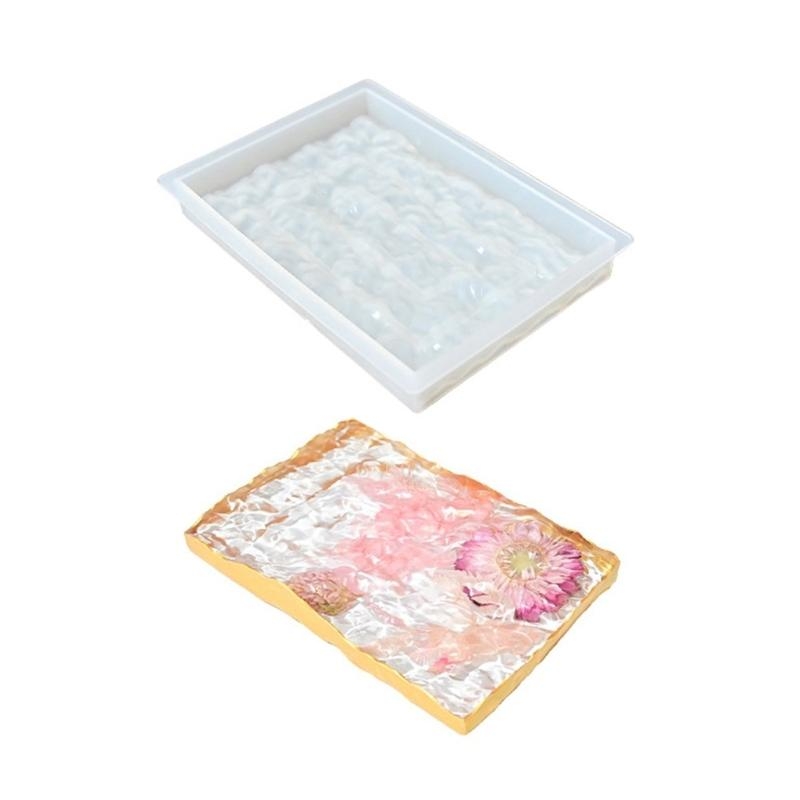Resin Ocean Wave Mold - 652F Water Ripple Countertop Tray Easy