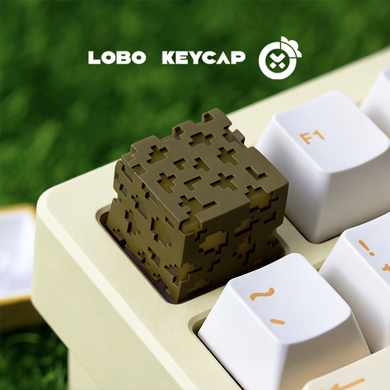 Resin Crafts Minecraft - Cartoon Square Minecraft Series Creative Keyboard