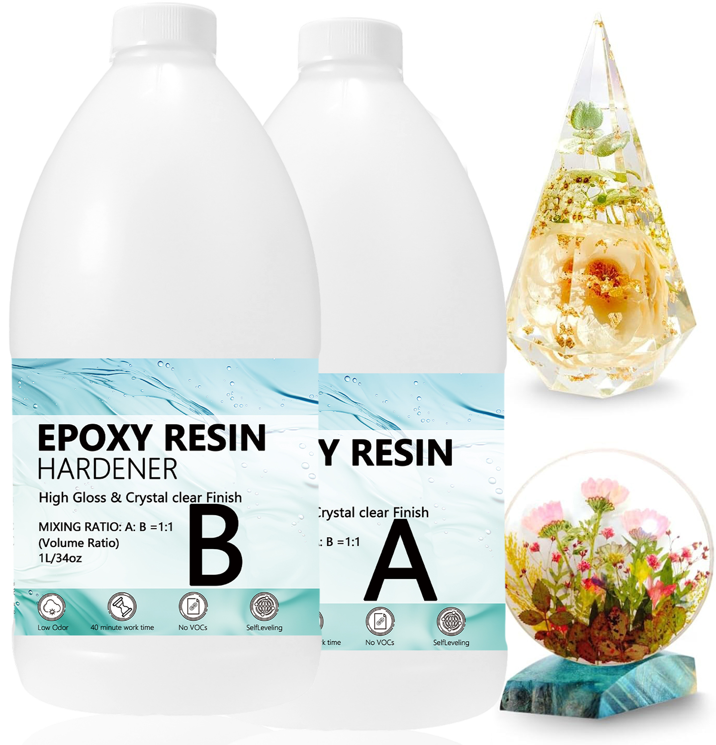 Resin Craft For Beginners - Epoxy Resin Kits Set, Art Kit