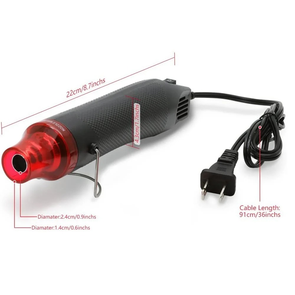 Heat Gun Small - Hot Air Gun Portable Mini Heater