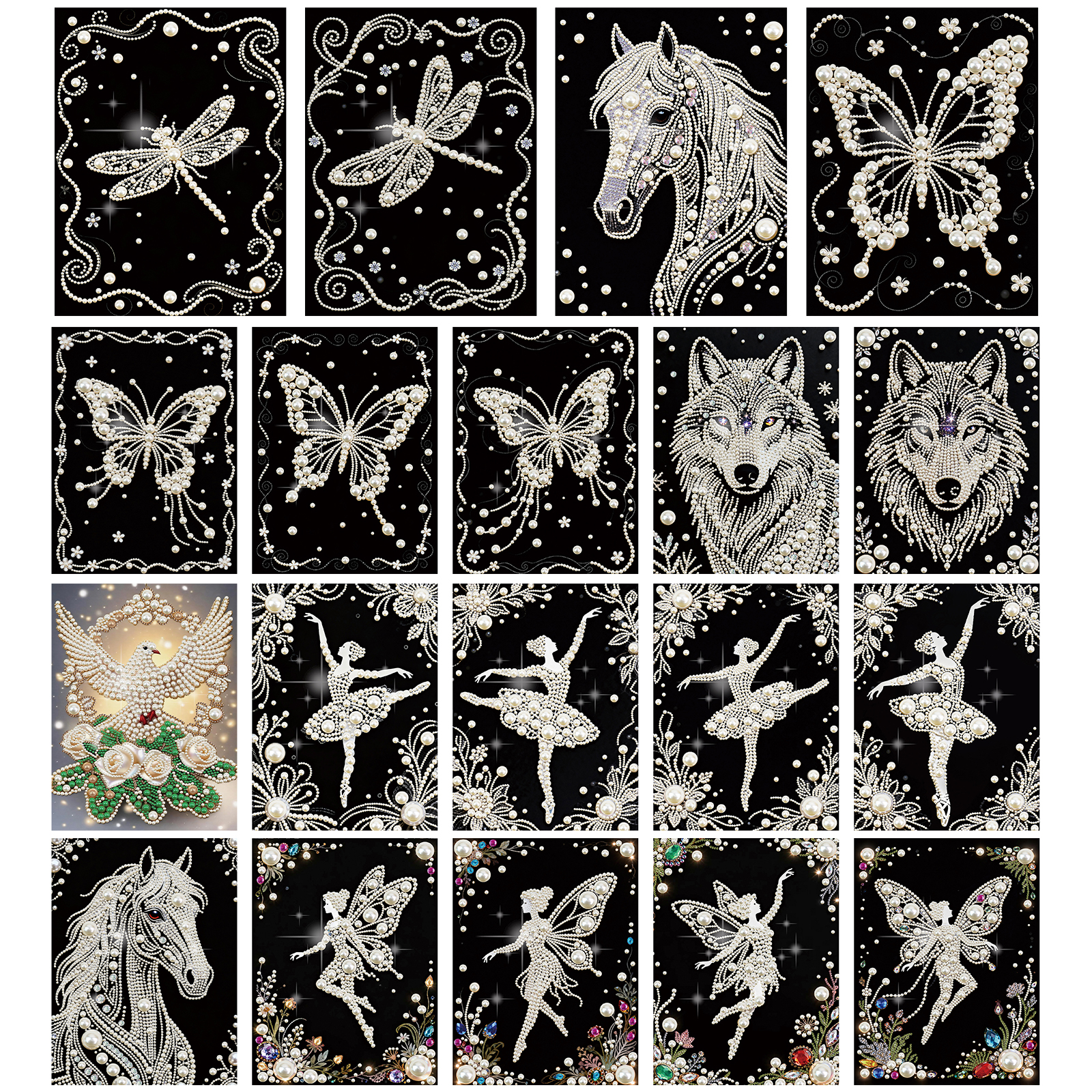 Resin Craft Kit - DIY Pearl Painting Art Kits for