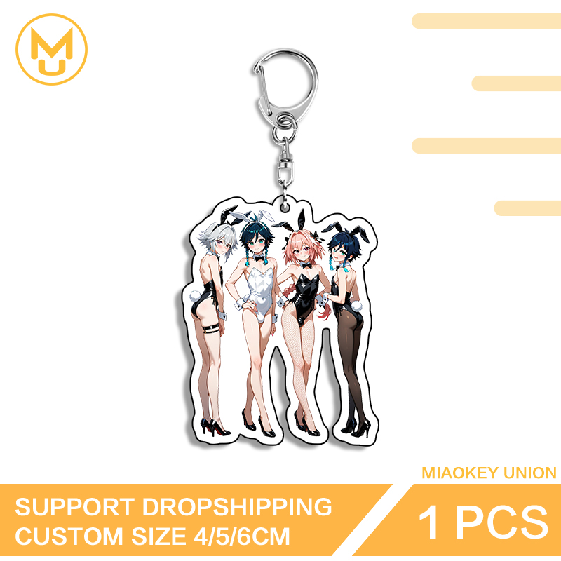 Resin Craft Genshin - Astolfo Femboy Key Chain Genshin Impact