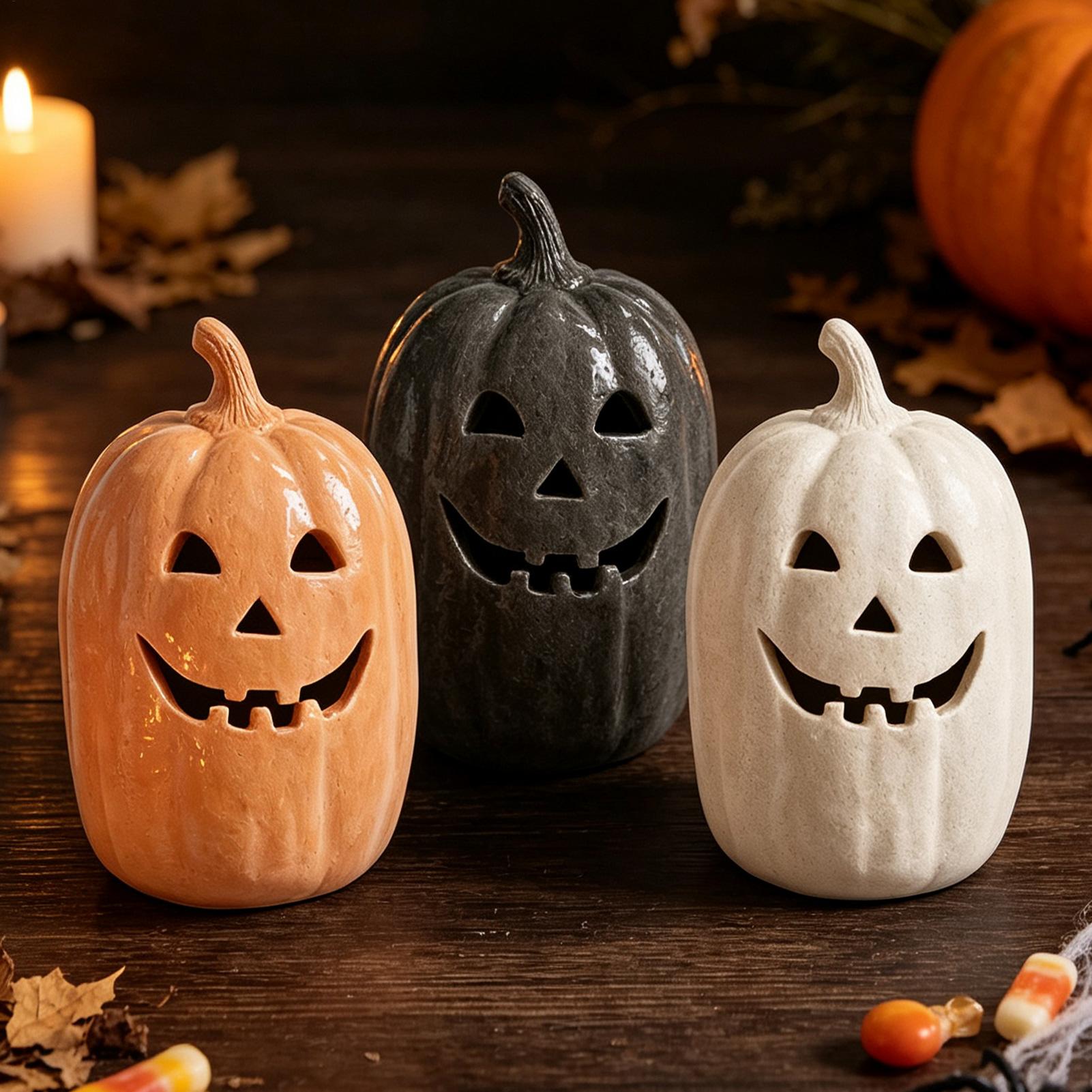 Halloween Pumpkins Crafts Resi - Resin Crafts 评论和价格