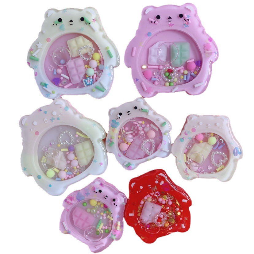 DIY Pig Bear Shaped Silicone S - Resin Ocean Wave Mold 评论和价格