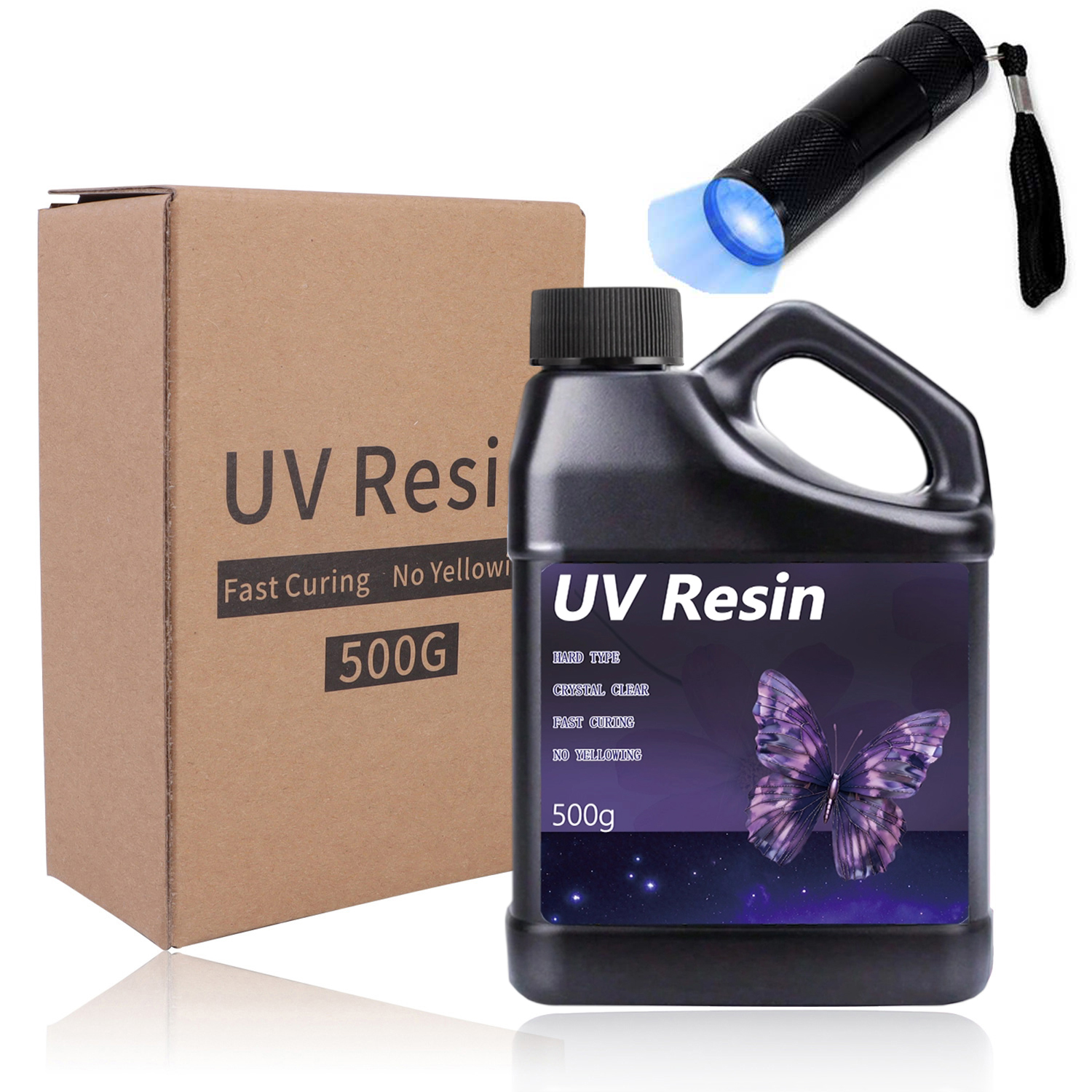 UV Resin-Bulk Upgraded Crystal - Epoxy Uv Resin Kit 评论和价格