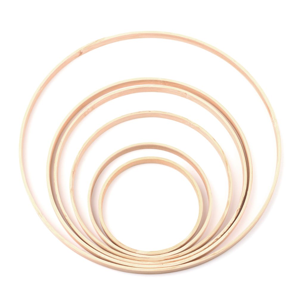 10Pcs 10/12/15/18/20/26cm Ring - Wood Ring Blank 评论和价格