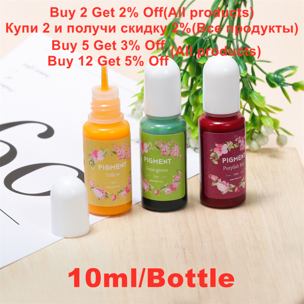 26 Colors 10ml Epoxy Resin Pig - Epoxy Uv Resin Kit 评论和价格