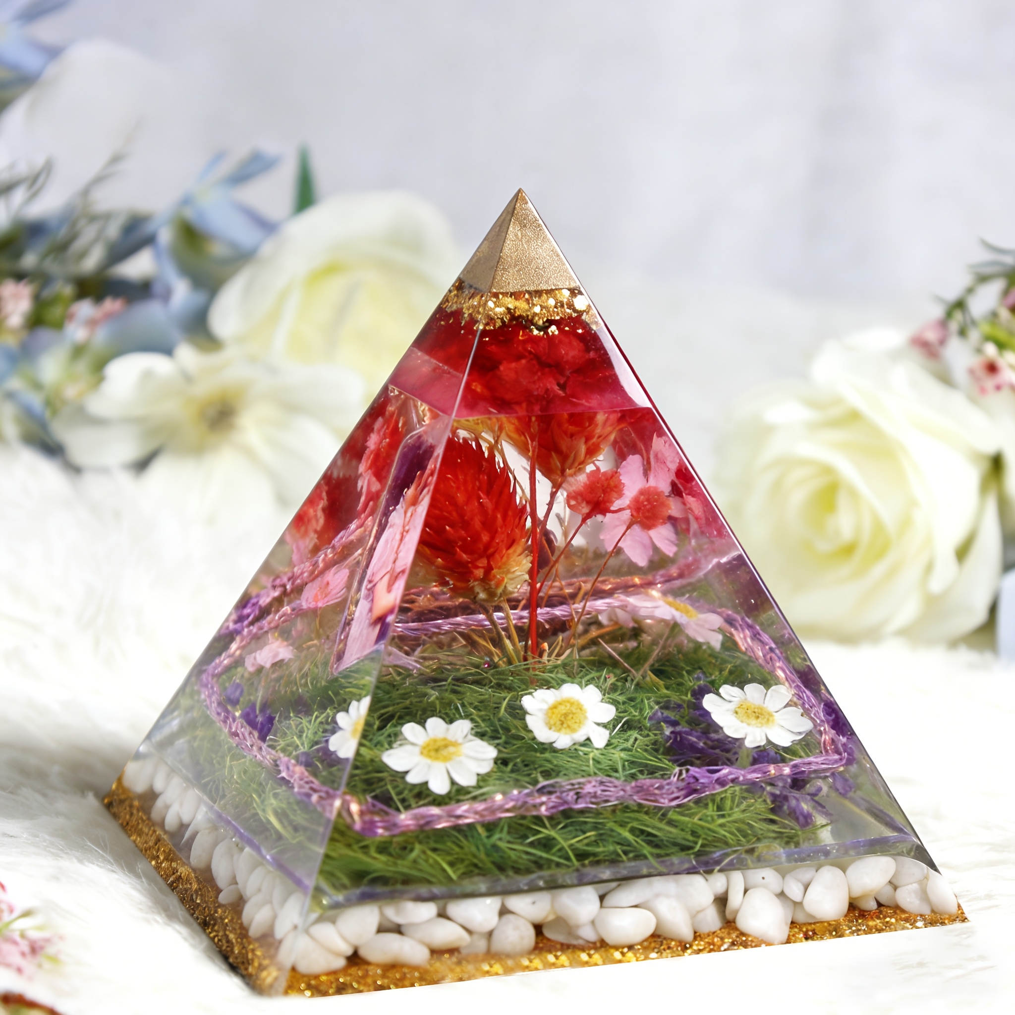 5pc - Pyramid Resin Molds of V - Resin Jewelry Kit 评论和价格