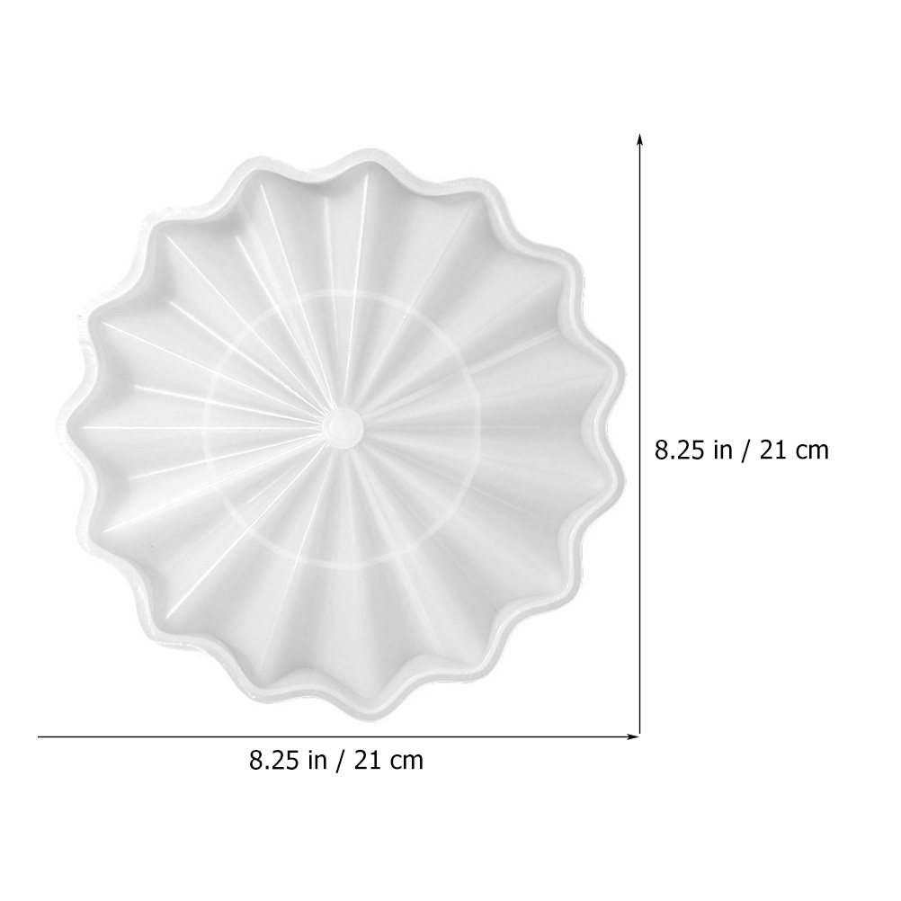 Premium Flexible Silicone Wave - Serving Tray Mold 评论和价格