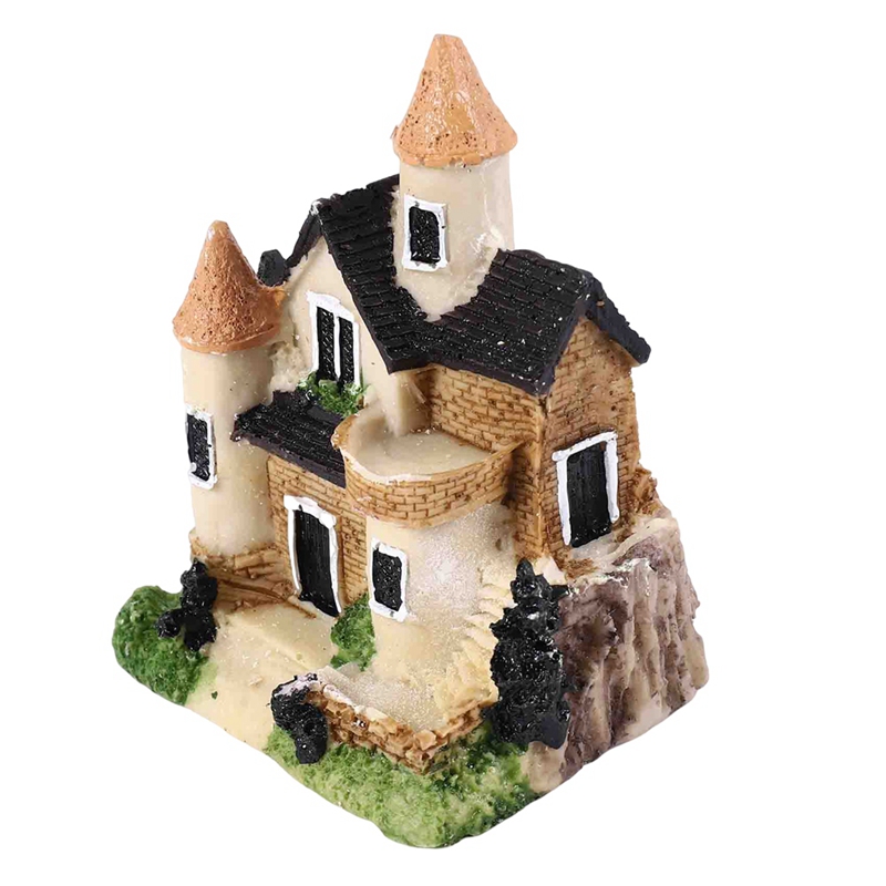 Cute Mini Resin House Miniatur - Resin Crafts 评论和价格