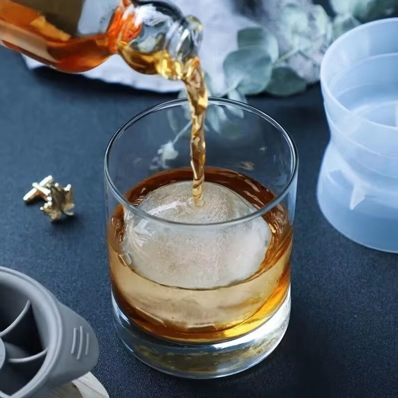 2PCS Silicone Spherical Ice Cu - Silicone Mold Tray 评论和价格