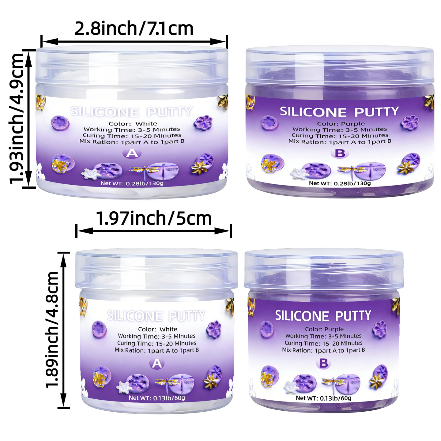 Silicone Putty - Flexible Sili - Resin Craft Kit 评论和价格