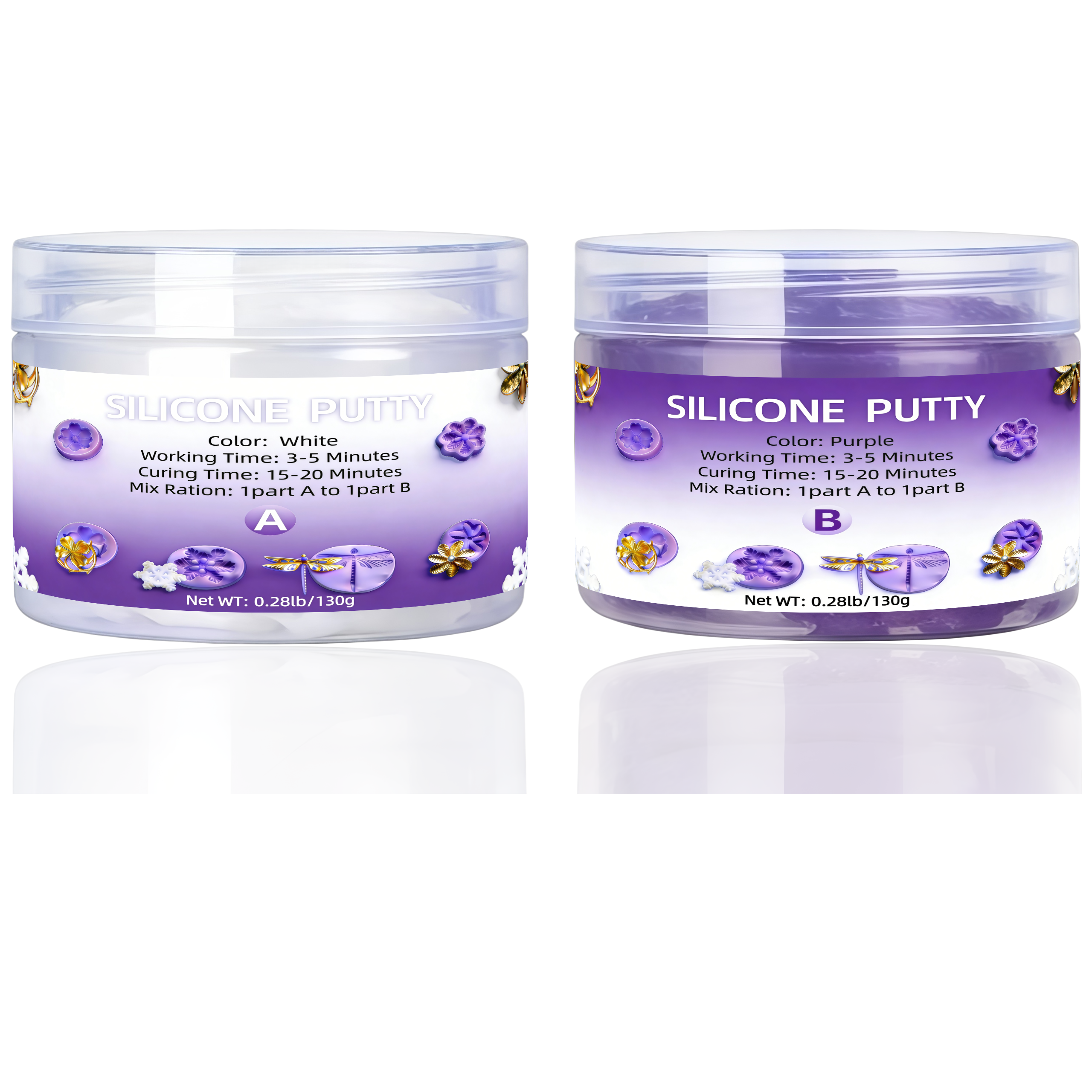Silicone Putty - Flexible Sili - Resin Craft Kit 评论和价格
