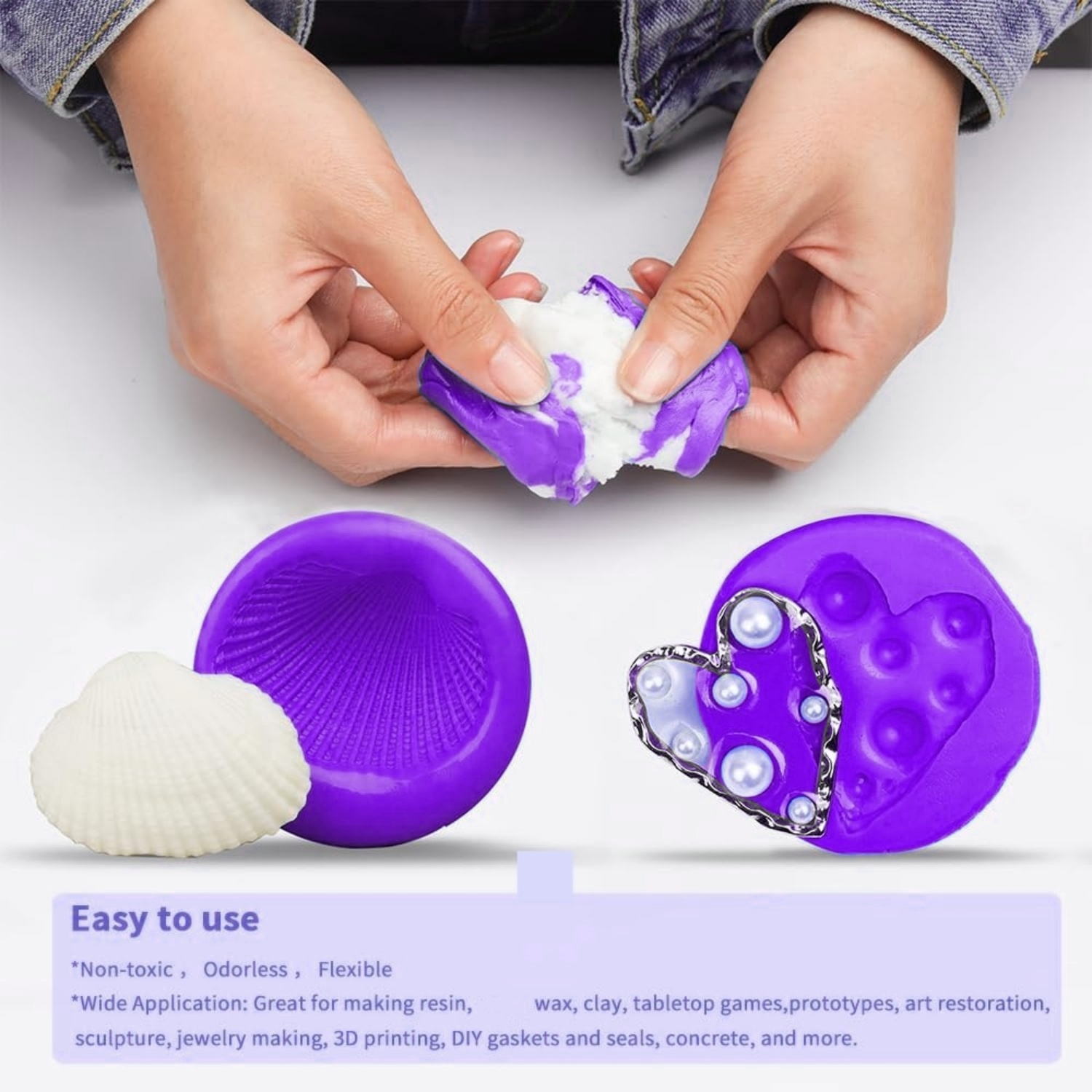 Silicone Putty - Flexible Sili - Resin Craft Kit 评论和价格