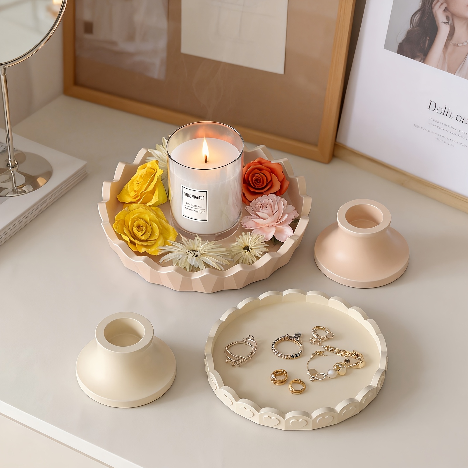 2pcs Silicone Tray Mold Set, R - Silicone Mold Tray 评论和价格
