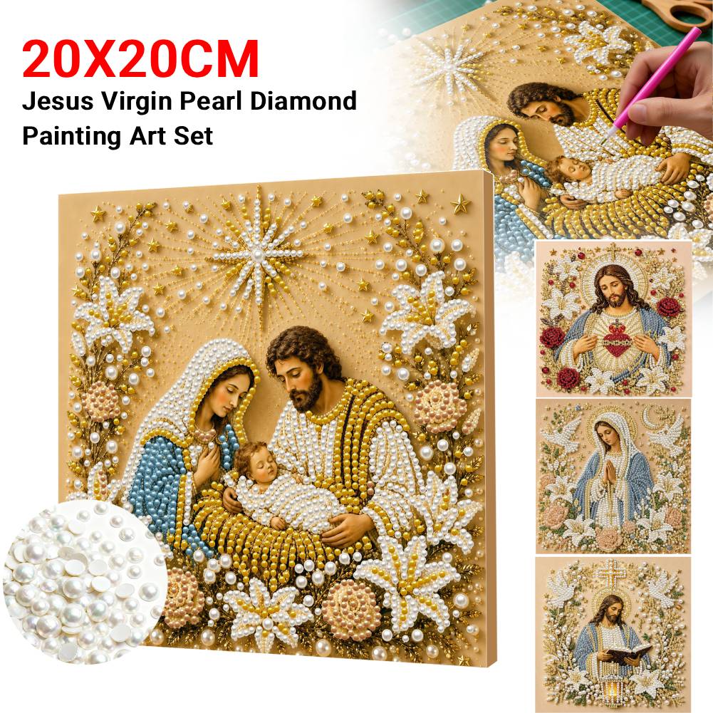 Jesus Virgin Mary DIY Diamond  - Resin Craft For Beginners 评论和价格