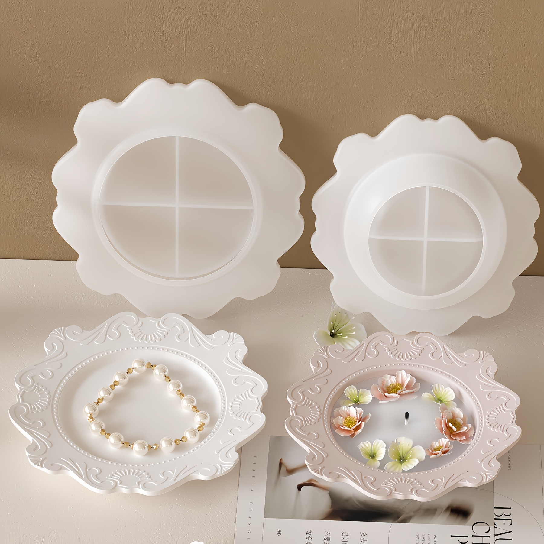 [Vintage Silicone Mold] Vintag - Silicone Mold Tray 评论和价格
