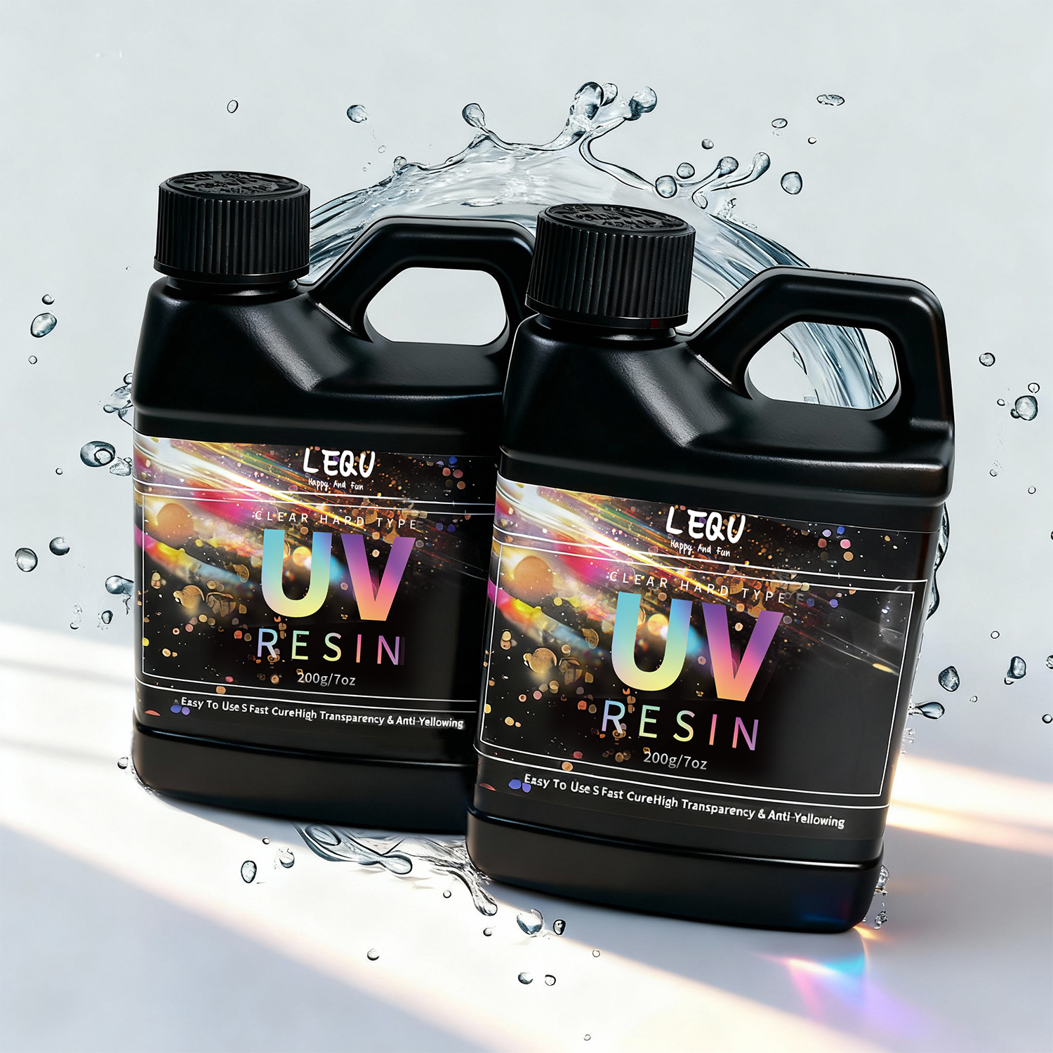 200g UV Resin Crystal Clear Ha - Epoxy Uv Resin Kit 评论和价格