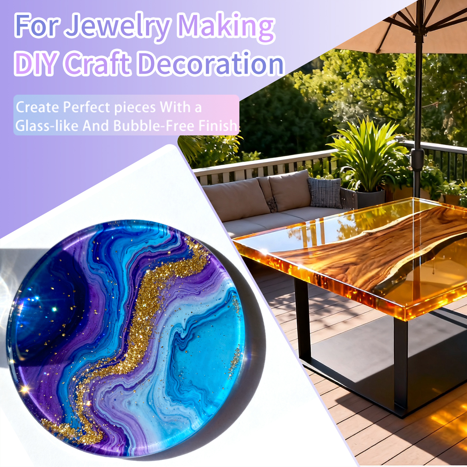 200g UV Resin Crystal Clear Ha - Epoxy Uv Resin Kit 评论和价格