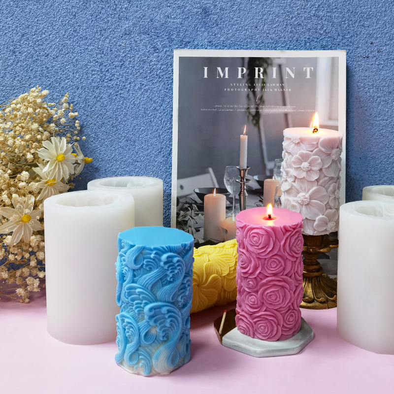 Ocean Waves Cylinder Aroma Can - Resin Ocean Wave Mold 评论和价格