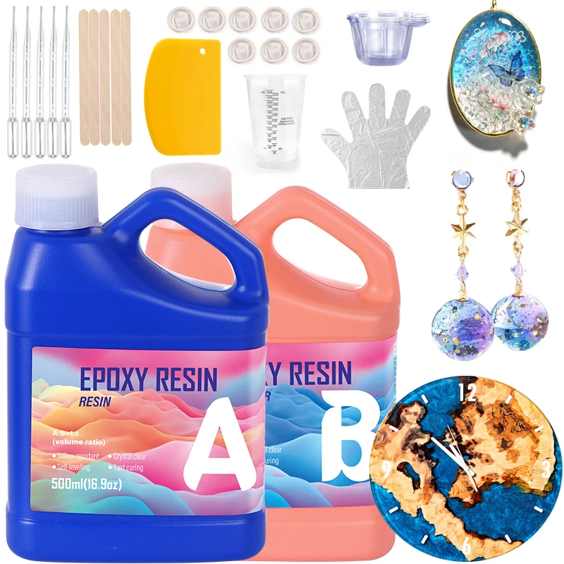 Easy Mixing Epoxy Resin Kit Cr - Resin Jewelry Kit 评论和价格
