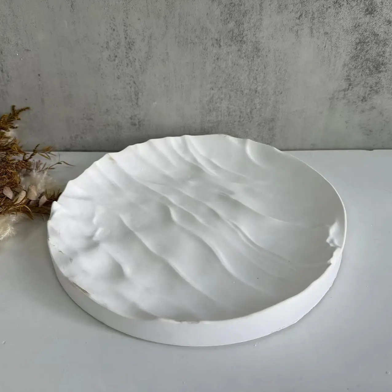 Irregular Ocean Waves Large Ro - Coaster Mold Round 评论和价格