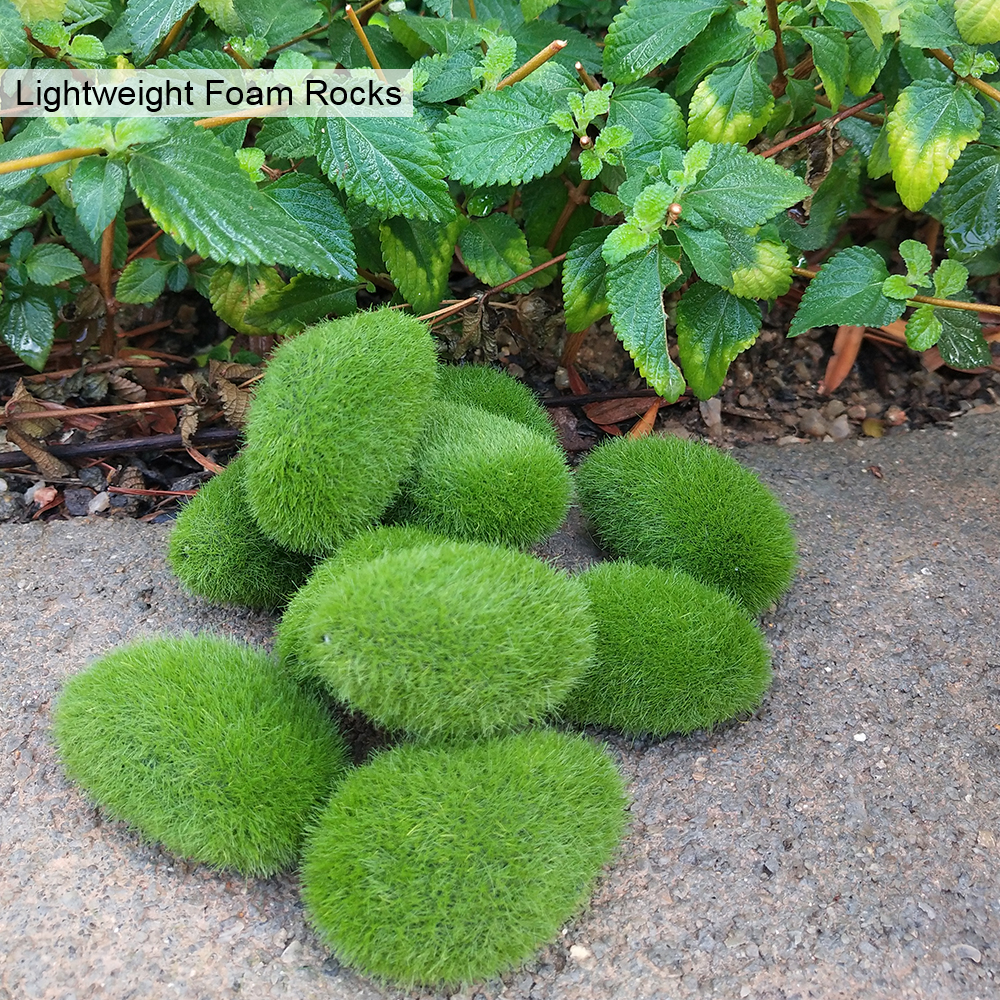 30pcs Green Artificial Moss Ro - Terrarium Moss Art 评论和价格