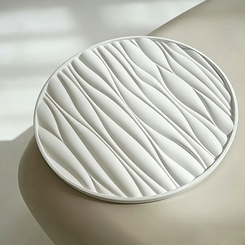 Large Round Tray Silicone Mold - Coaster Mold Round 评论和价格