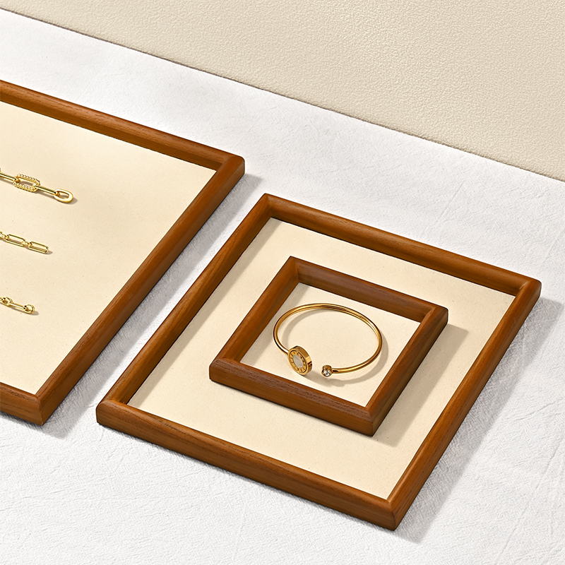 Oirlv Wooden Jewelry Display T - Wood Ring Blank 评论和价格