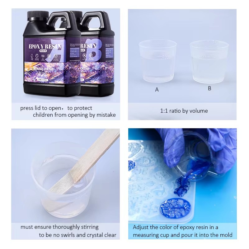 Easy Mix 1:1 Epoxy Resin Kit C - Epoxy Uv Resin Kit 评论和价格
