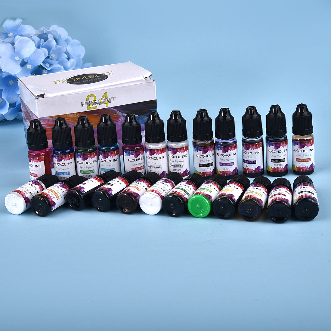 10ML Art Ink Alcohol Resin Pig - Resin Dye Alcohol 评论和价格