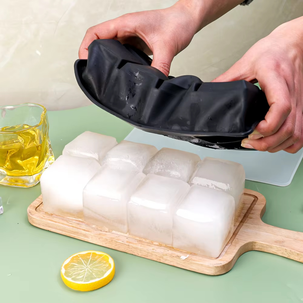 4/6/8/Grid Big Ice Tray Mold B - Silicone Mold Tray 评论和价格
