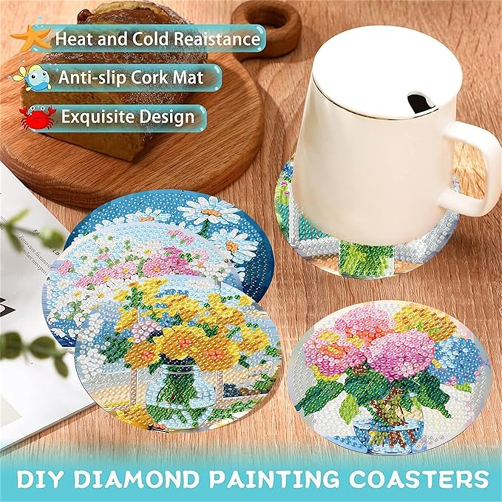 8-Piece Set of Diamond Paintin - Resin Craft Kit 评论和价格