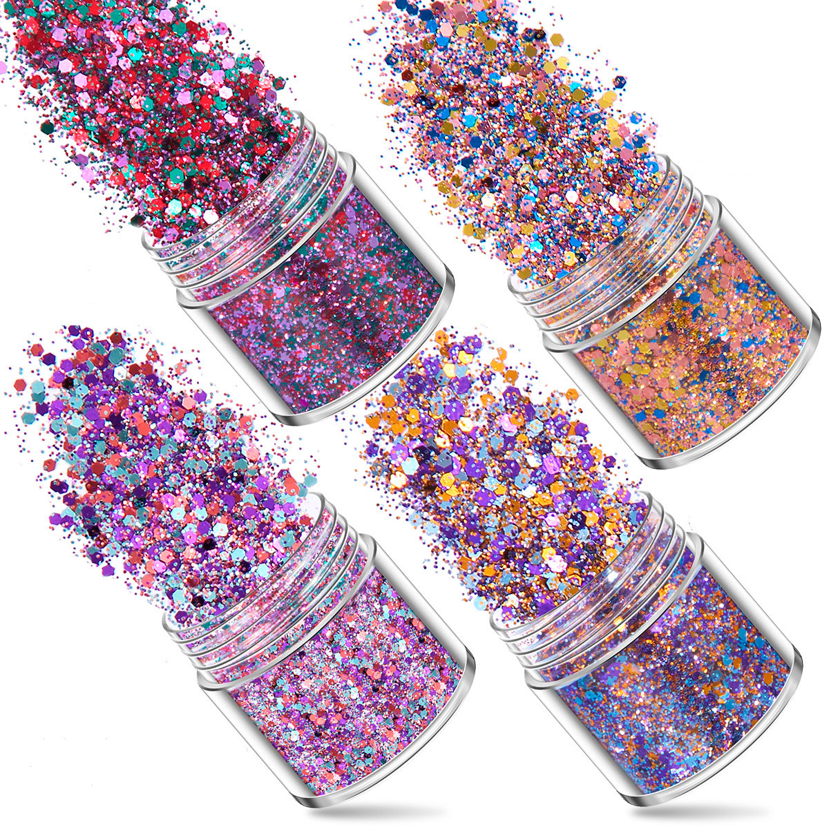 SNASAN 4Pcs Color Superfine Gl - Resin Jewelry Kit 评论和价格