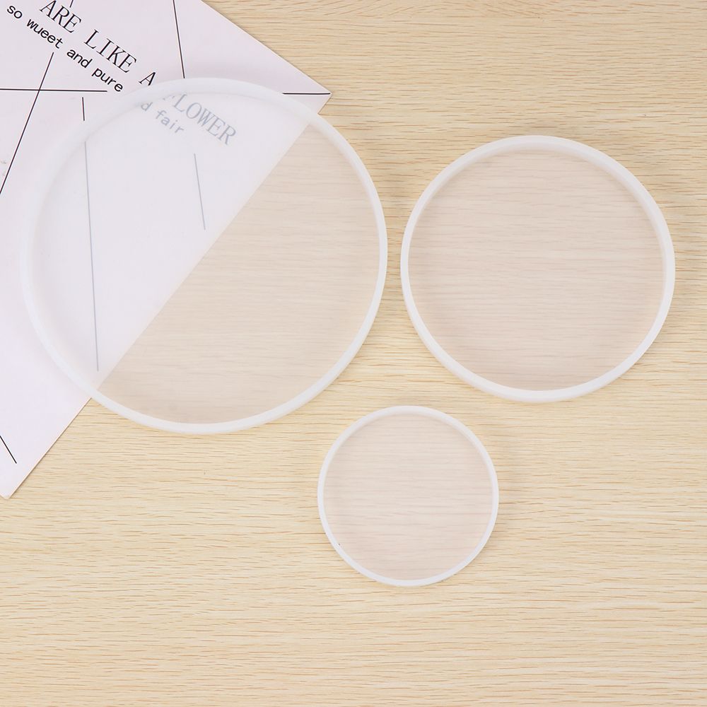 DIY Craft Silicone Fluid Arts  - Coaster Mold Round 评论和价格