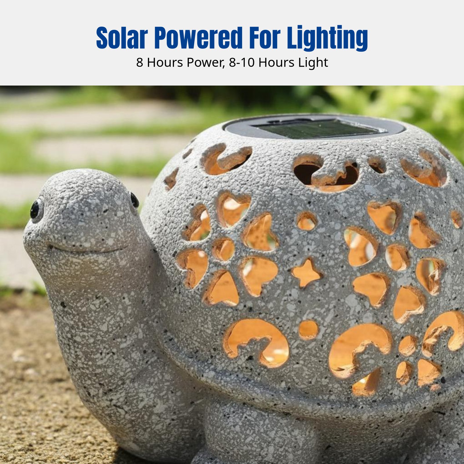 Garden Decor, Solar Hollow Tur - Resin Crafts 评论和价格