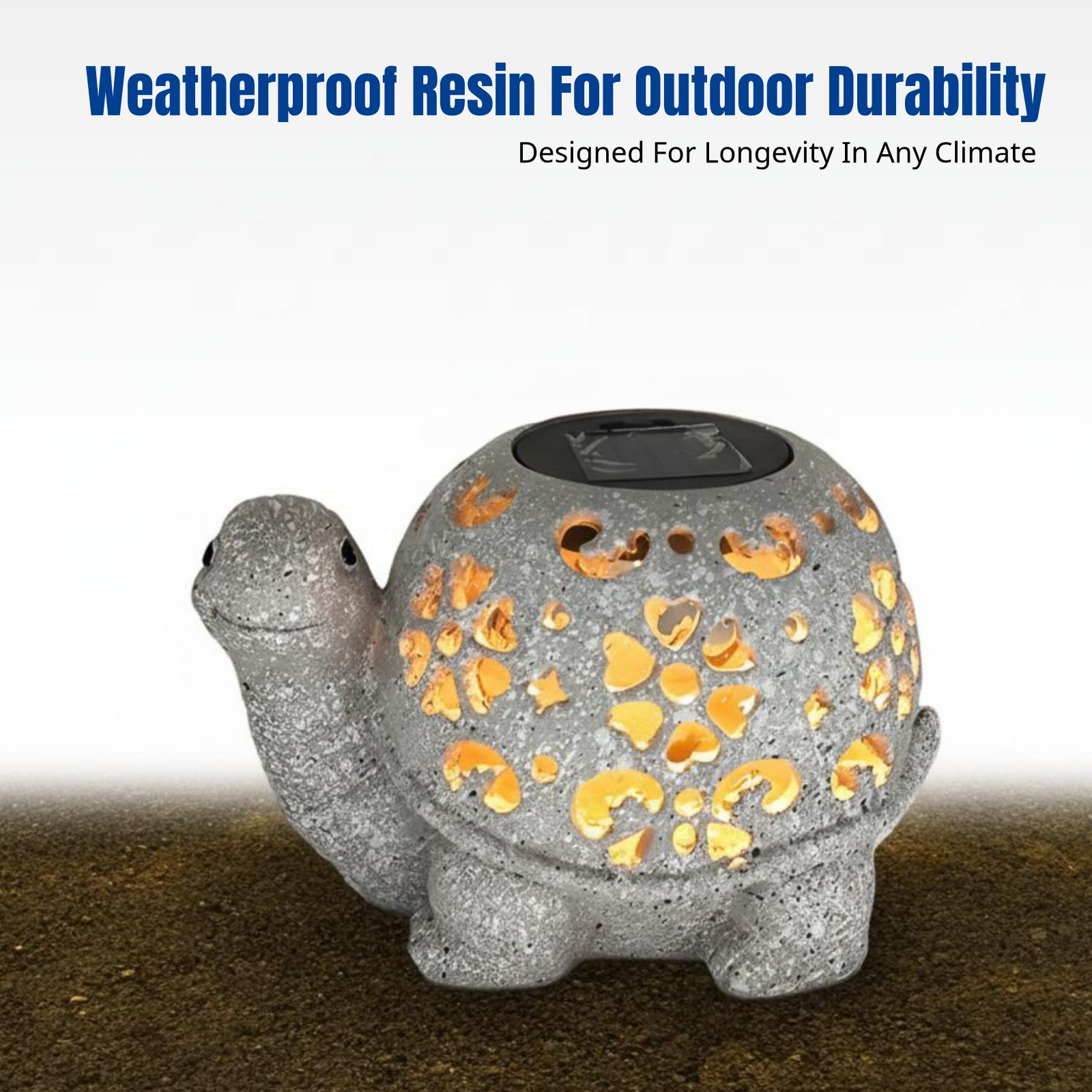 Garden Decor, Solar Hollow Tur - Resin Crafts 评论和价格