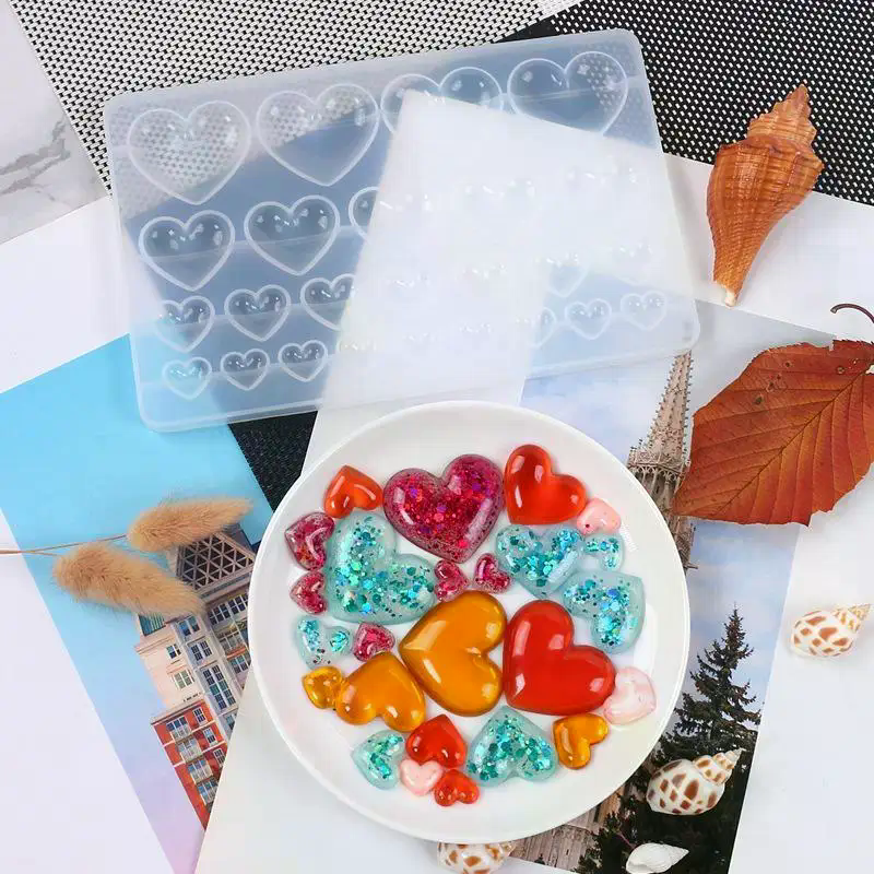Silicone Mold Heart Shape Pend - Resin Craft Workshop 评论和价格