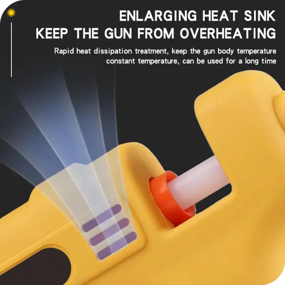 Hot Glue Gun Kit 20W Mini DIY  - Heat Gun Small 评论和价格