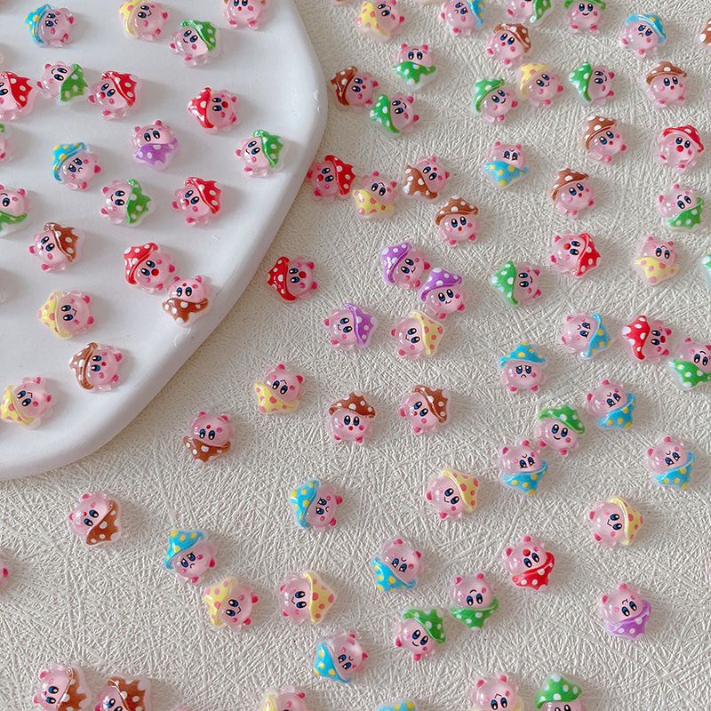 2/10/20pcs Kirby Nail Charms 3 - Resin Crafts 评论和价格