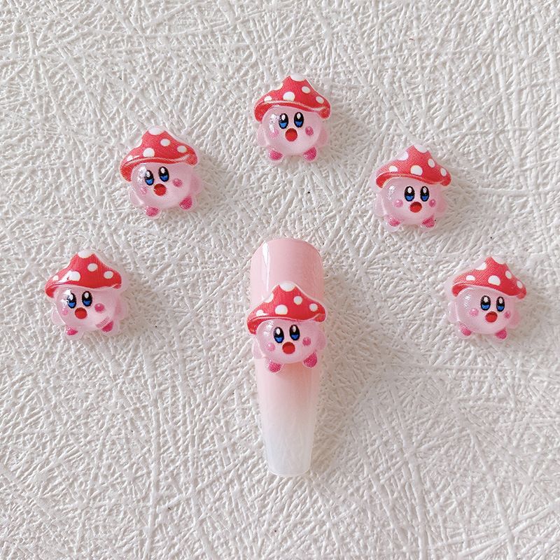 2/10/20pcs Kirby Nail Charms 3 - Resin Crafts 评论和价格