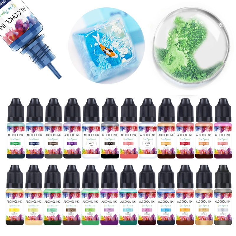 10ml Art Ink Alcohol Resin Pig - Resin Dye Alcohol 评论和价格